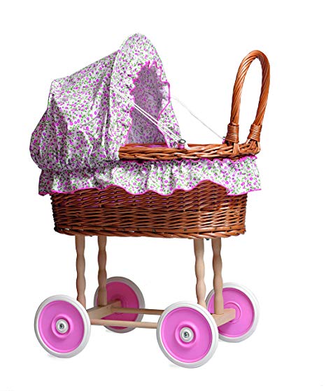 baby wicker pram