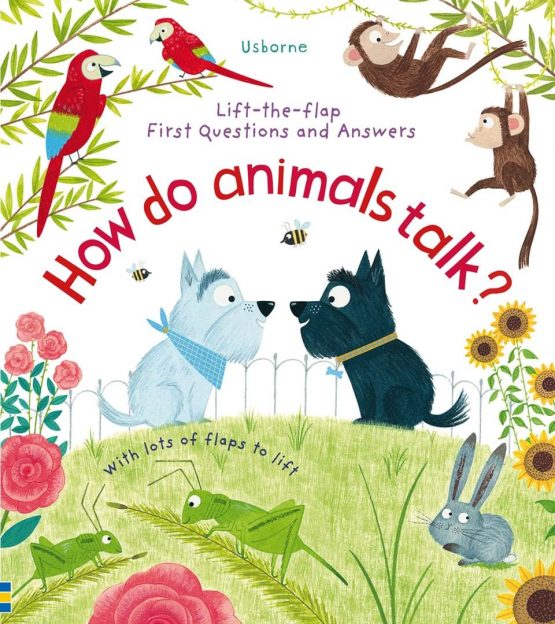 How Do Animals Talk? (Usborne Flap Book) - Munchkins Toys & Shoes