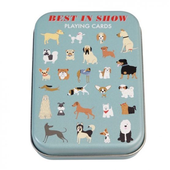 BEST IN SHOW PLAYING CARDS IN A TIN