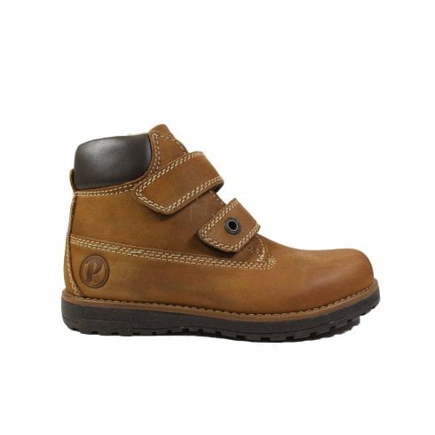 Primigi Tan Nubuck Leather Boys  Ankle Boots sizes 28,29,30,31,32