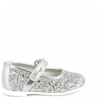 Primigi Silver Sparkle Mary Jane Shoe 1907033 Sizes 20-29