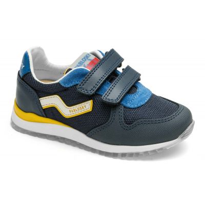 Pablosky Navy & Yellow Trainer 290920 Sizes 30-37, €50