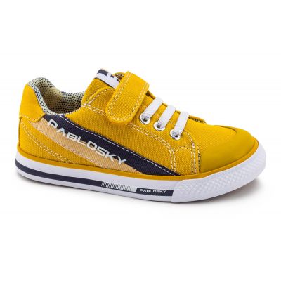 Pablosky Yellow Canvas Sneaker 967780