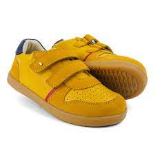 Bobux Riley Chartreuse & Navy Shoe Sizes 20-26