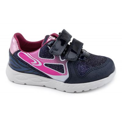 Pablosky Navy & Pink Trainer 297320, Sizes 30,31,34,35, Was €67 now €33.50