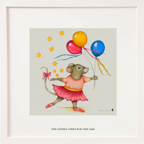 Belinda Northcote She Glitters Where Ever She Goes Miniature