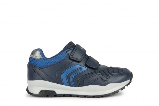 Geox Pavel Navy & Blue Trainer, Sizes 27-35, €50