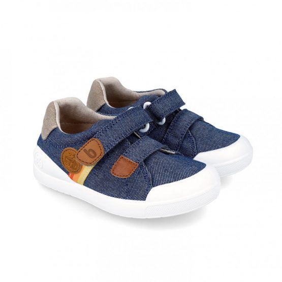 Biomecanics Navy Canvas Shoe 242297-A Sizes 24-30 €40