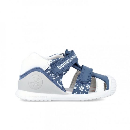 Biomecanics Blue Leather Sandal 242127-A Sizes 20-24 €55