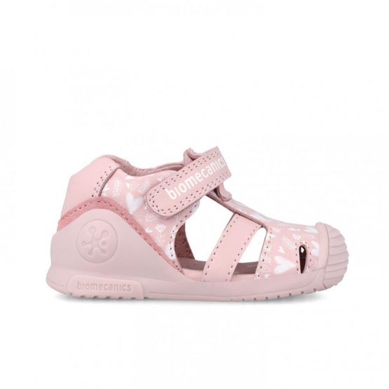 Biomecanics 242104-A Pink Leather Sandal Sizes 19-24 €55