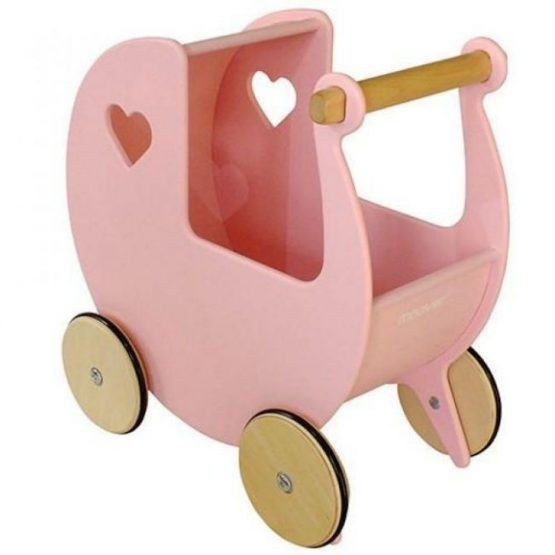 Moover Dolls Pram-Pink