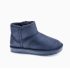 Navy Blue Ugg Pablosky Fur Lined Girls Ankle Boot warm