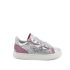 silver pink girls shoe sneaker leather primigi 5929022
