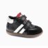 black white leather bootie boot pablosky boys samba