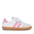 reconstitued leather white pink pablosky 046707 samba addidas