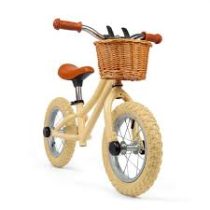 cream balance bike