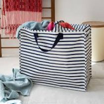 Storage Bag navy stripe 1