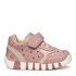 antique rose platinum geox iupidoo trainer shoe runner sneaker girls kids