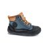 pablosky navy barefoot boys kids boot laces zip nubuck 519644