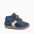 pablosky boys barefoot navy thermal bootie shoe