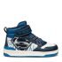 geox washiba superman trainer runner sneaker high top boys kids shoe