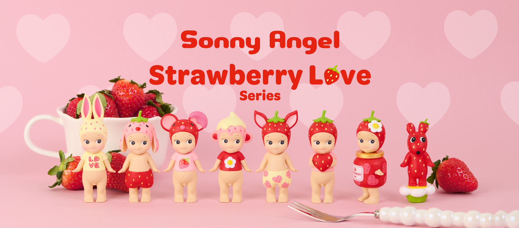 Sonny Angel Strawberry Love Series