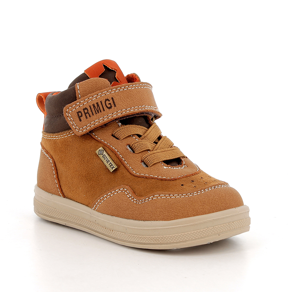 Primigi Gore-tex sneakers for boys brown with velcro 2351911
