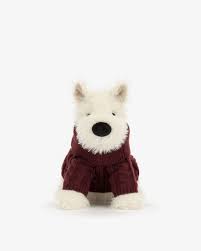 Jellycat Munro Scottie Dog ‘Winter Jumper